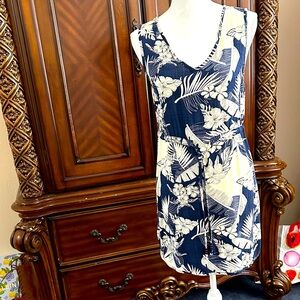 Palmwave Hawaii Floral Sleeveless Dress